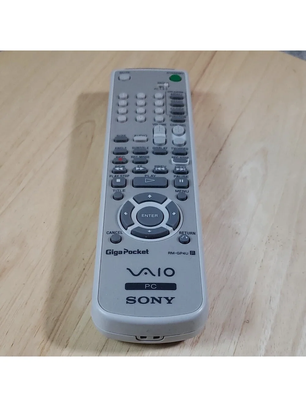 Sony VAIO Giga Pocket Wireless Remote Control RM-GP4U Gray For Sony